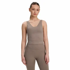 TRIDRI ribbed seamless top w- Treningsklær
