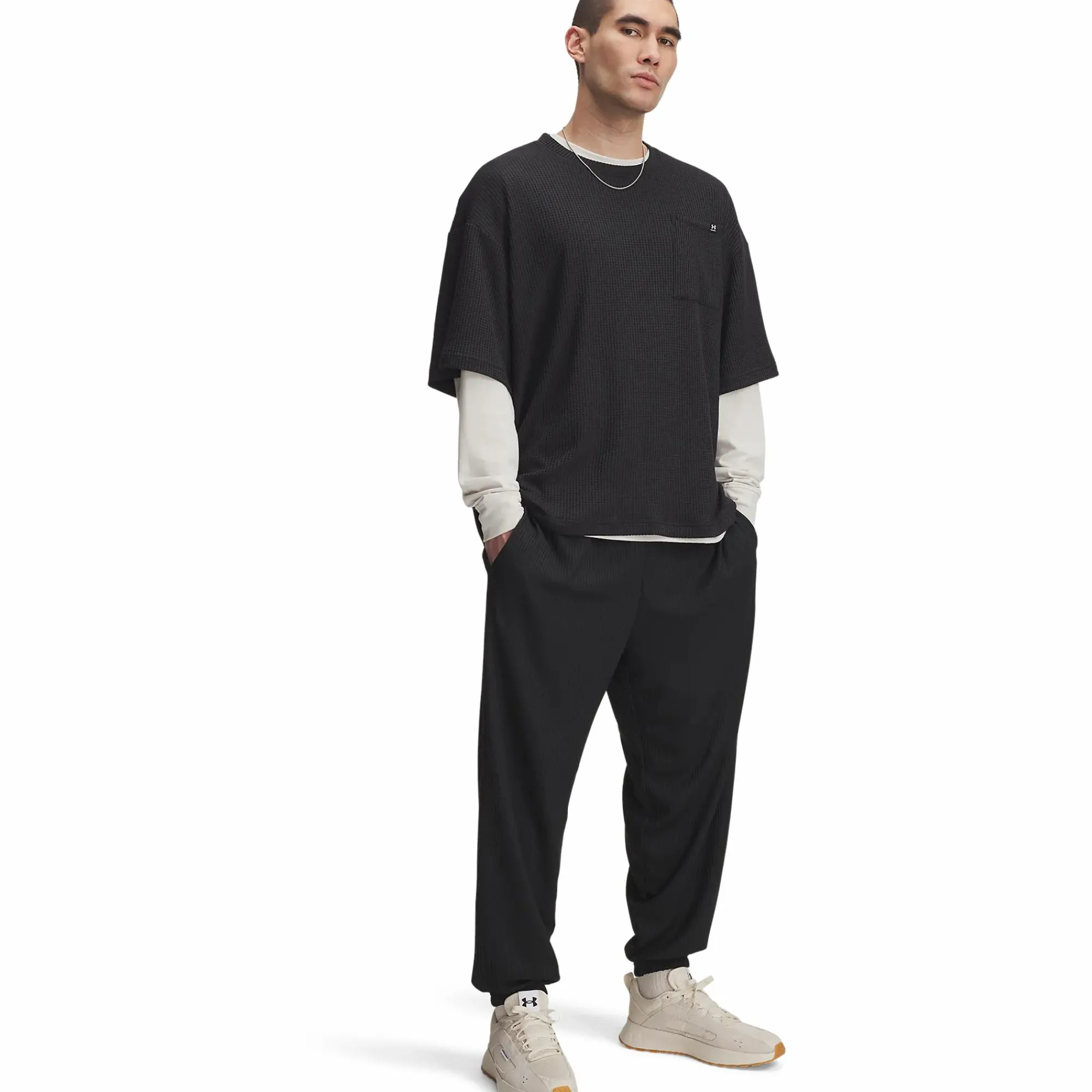 UNDER ARMOUR rival waffle jogger m- Bukser·Joggebukser
