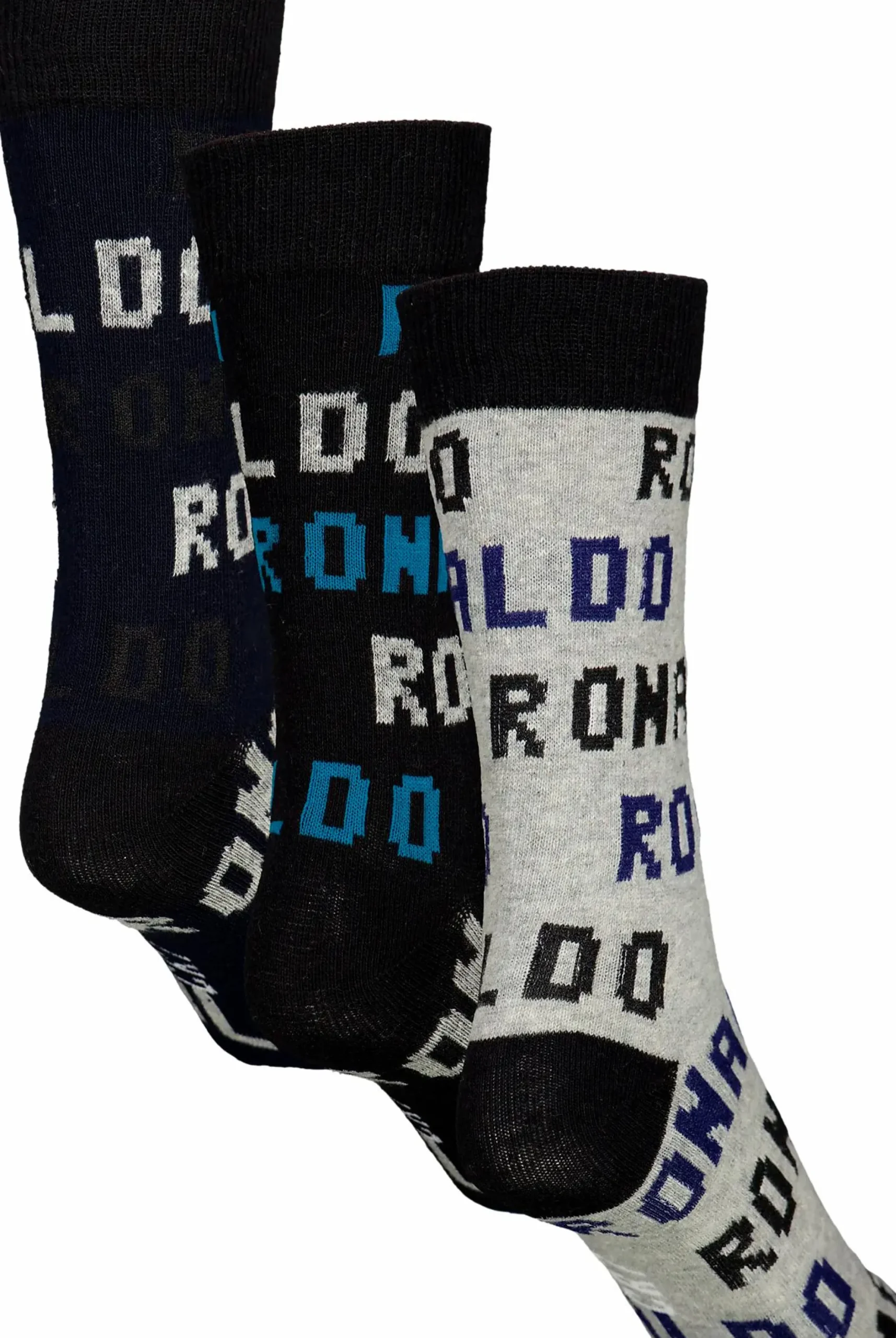 CR7 ronaldo socks 3p jr- Sokker·Bomullssokker
