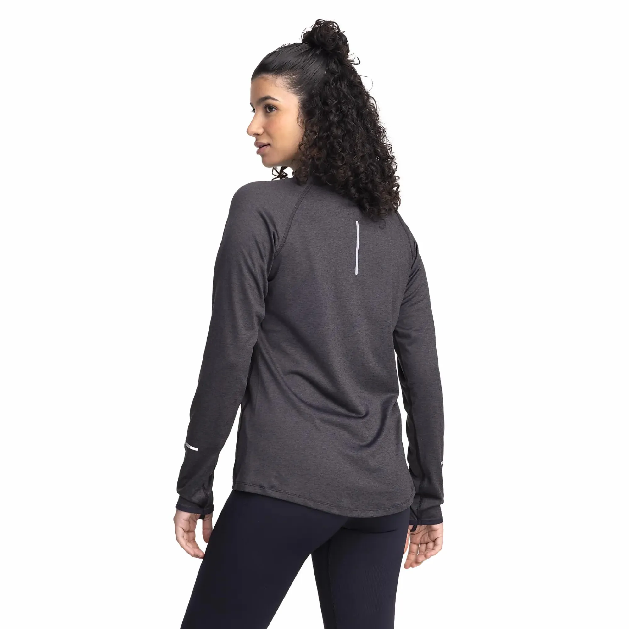 RONHILL run half zip, langermet treningstrøye, dame- Genser·Treningsgensere|Genser·Løpegensere