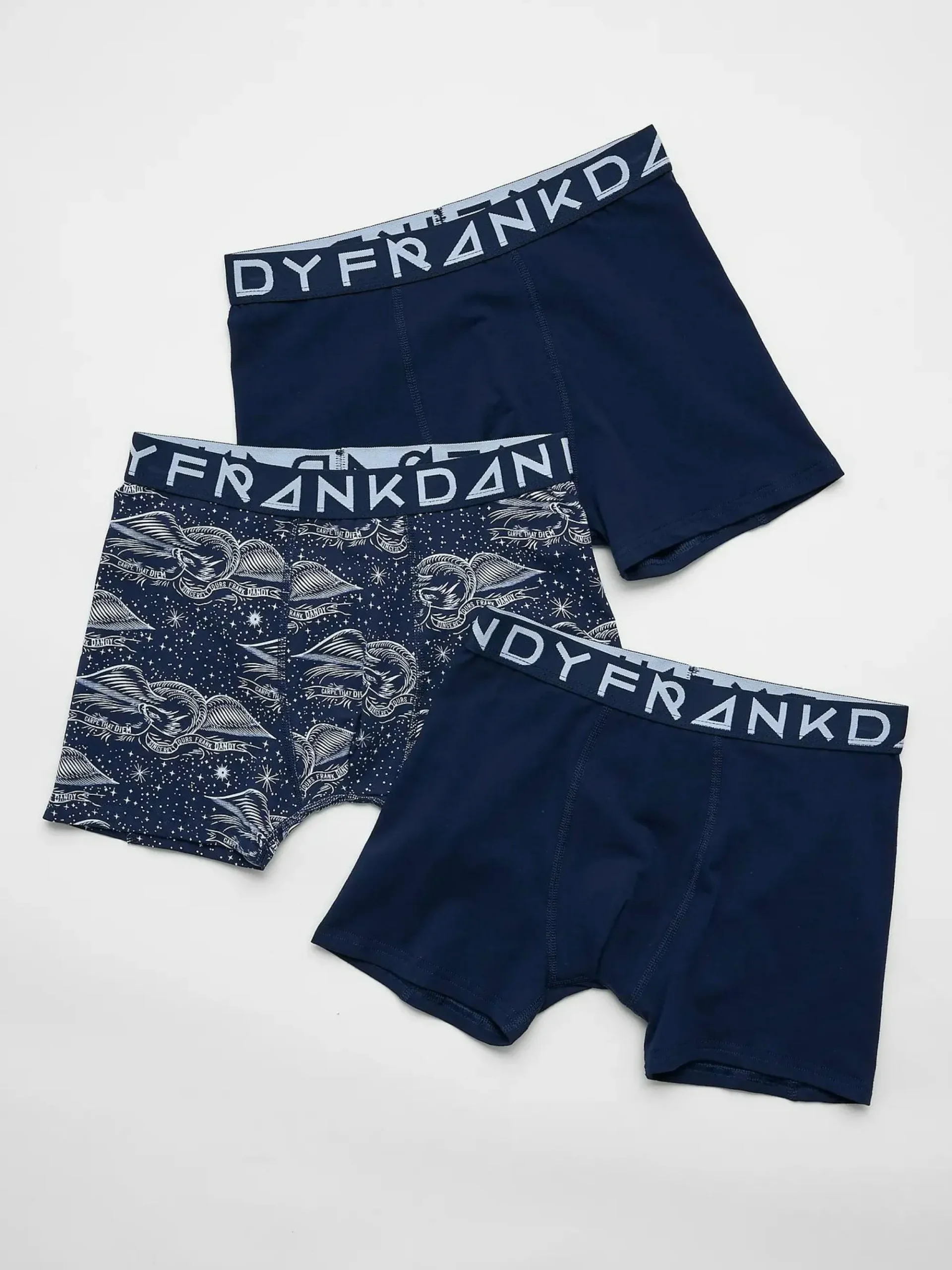 FRANK DANDY so 3-p boxer m- Basisplagg|Undertøy