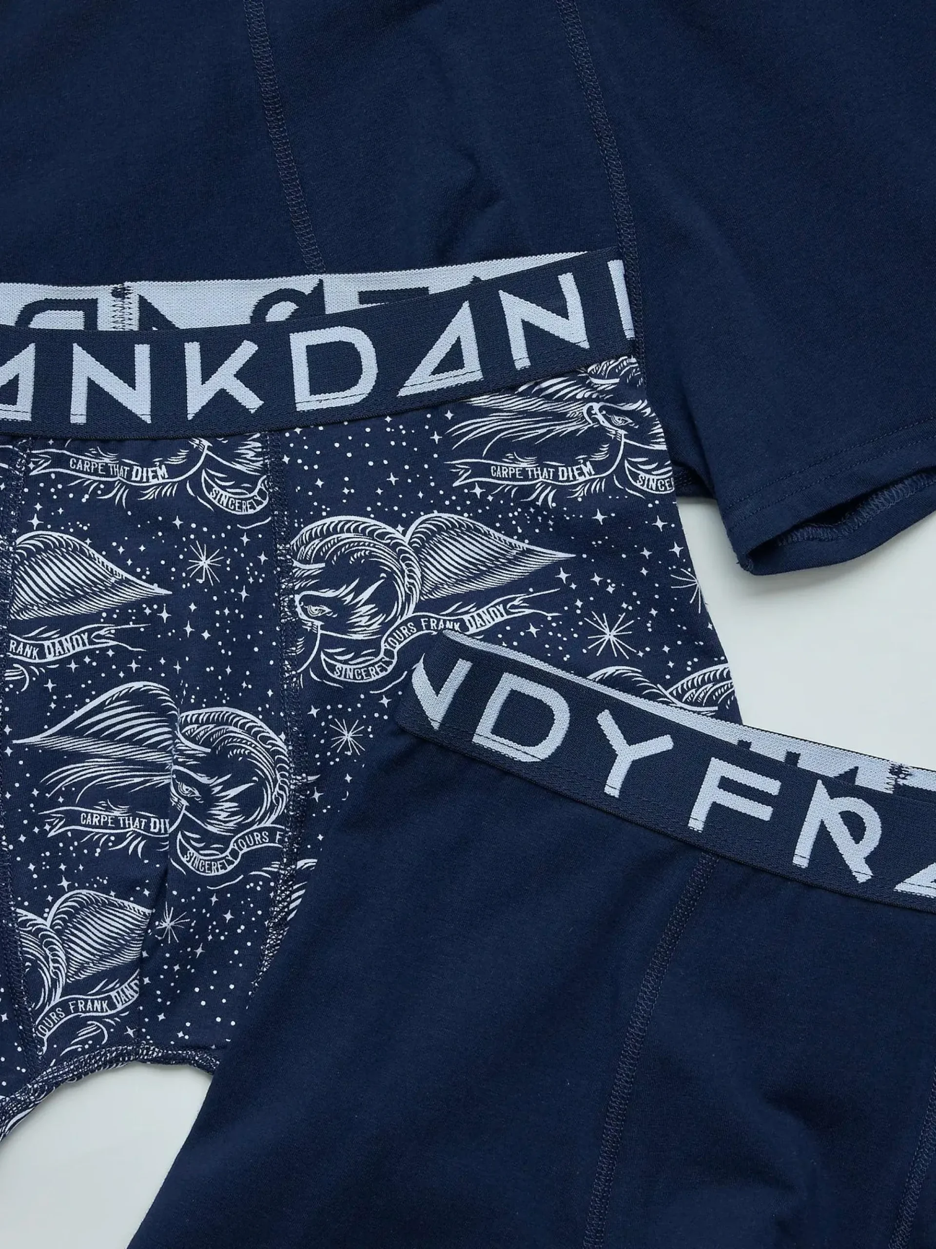 FRANK DANDY so 3-p boxer m- Basisplagg|Undertøy