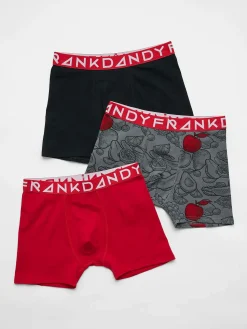 FRANK DANDY so 3-p boxer m- Basisplagg|Undertøy