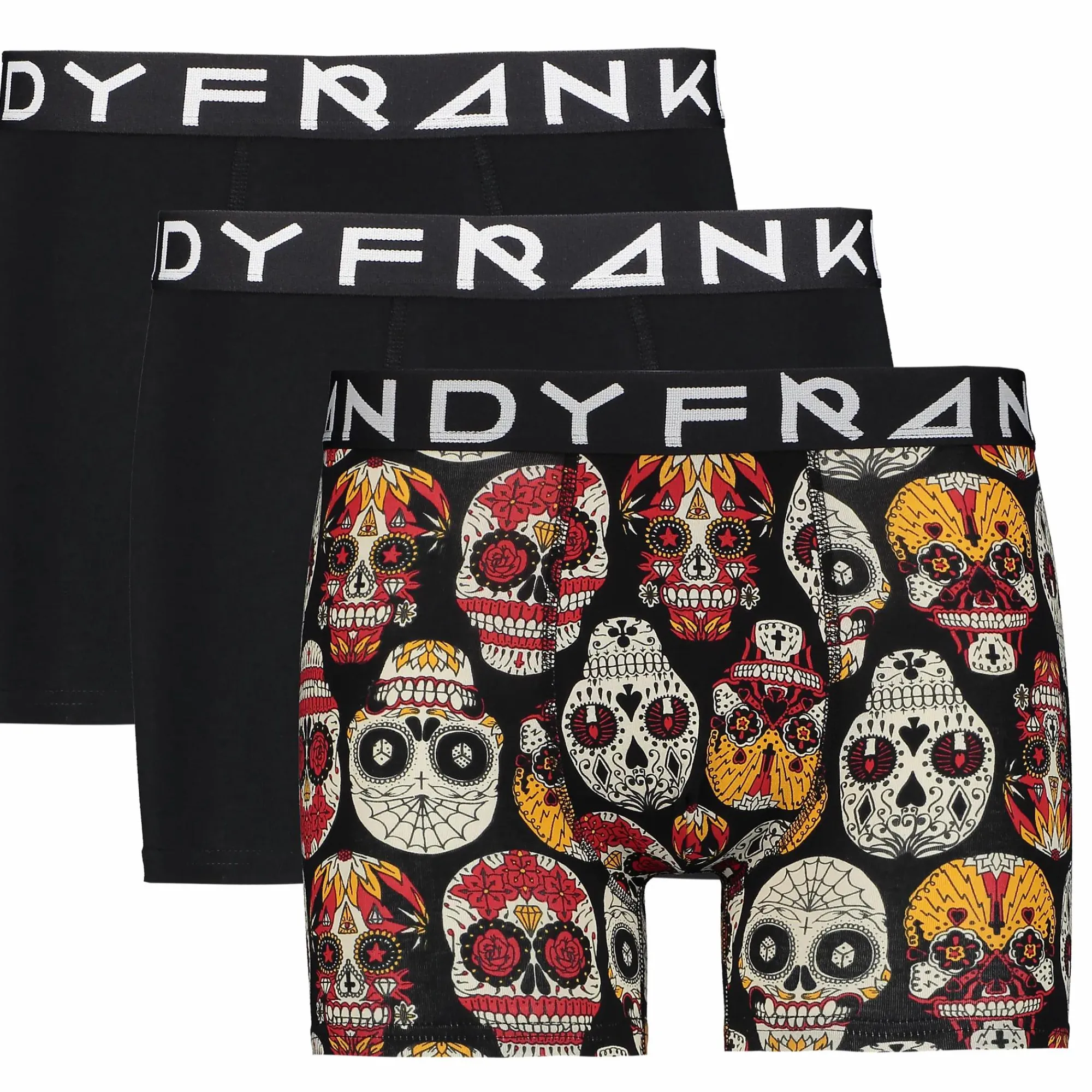 FRANK DANDY so 3-p boxer m- Basisplagg|Undertøy