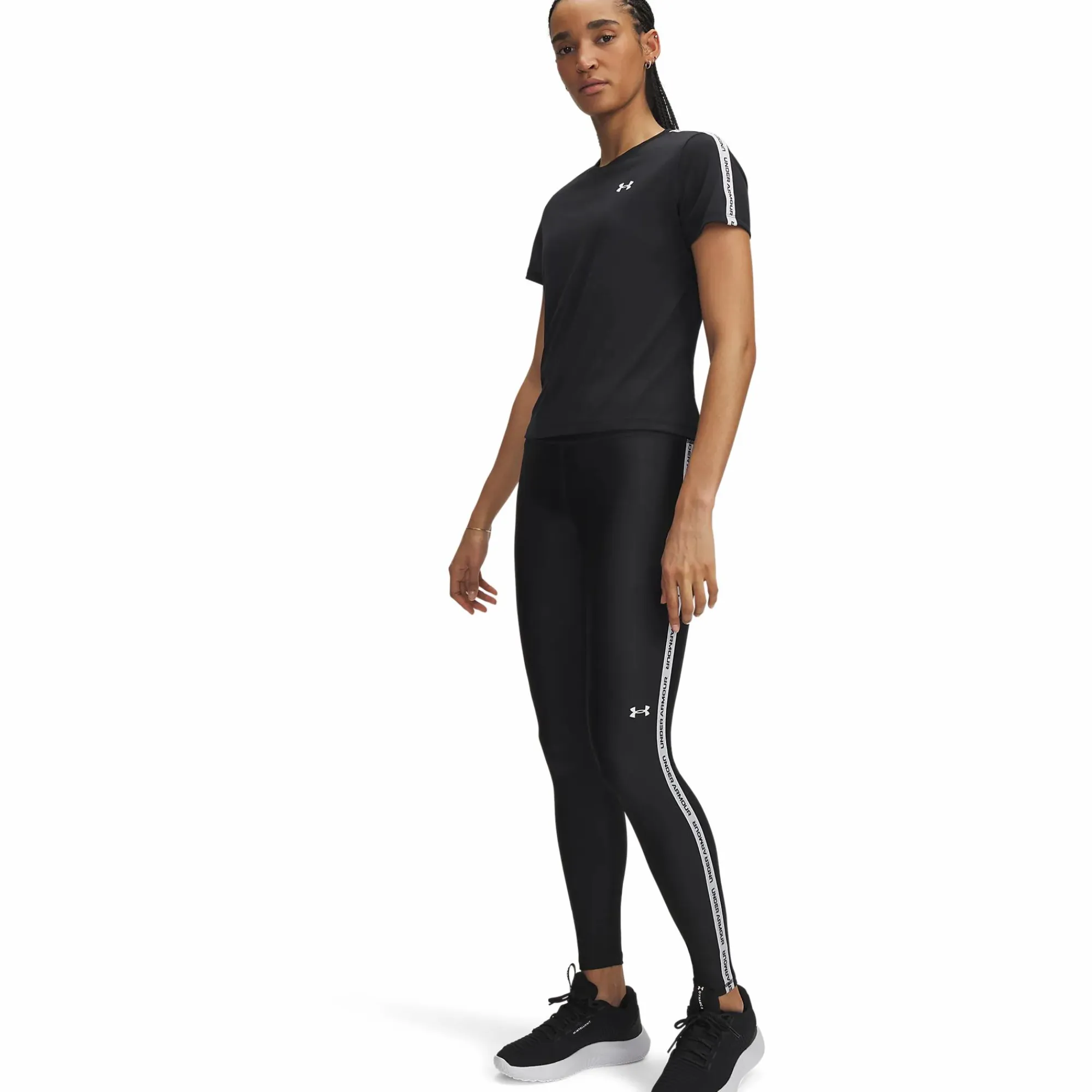 UNDER ARMOUR tech wm tape tights w- Tights·Treningstights|Tights·Løpetights