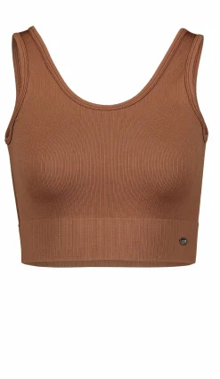DROP OF MINDFULNESS tora ribbed bra w- Sports-bh|Treningsklær
