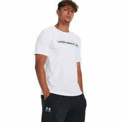 UNDER ARMOUR ua camo chest stripe ss-blk m- T-skjorter Og Singlet·T-skjorter