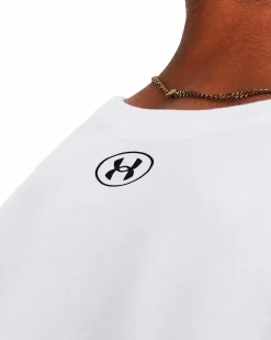 UNDER ARMOUR ua camo chest stripe ss-blk m- T-skjorter Og Singlet·T-skjorter