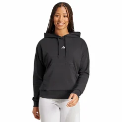 ADIDAS w small logo ft hoodie- Genser·Hettegensere