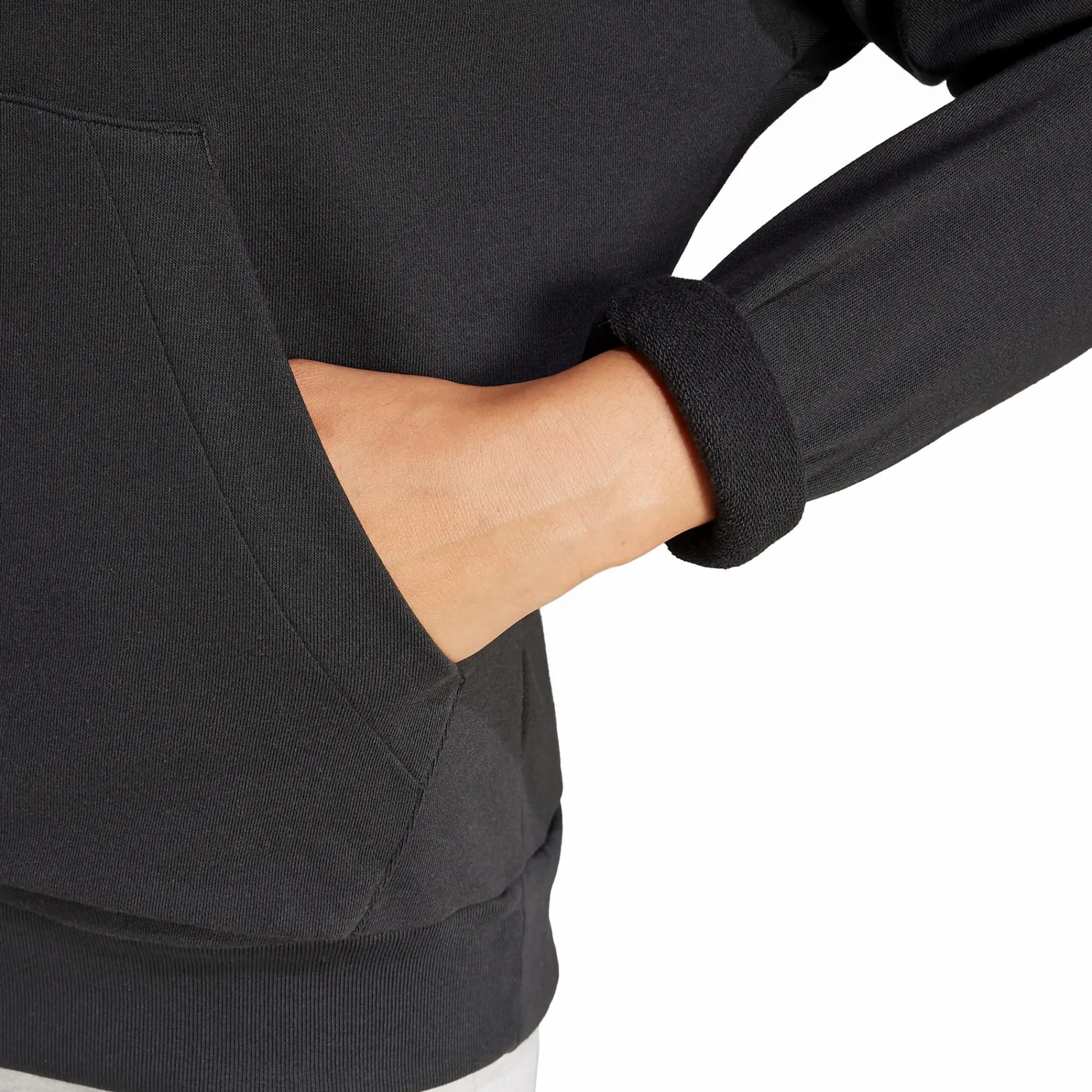 ADIDAS w small logo ft hoodie- Genser·Hettegensere