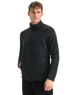 CROSS SPORTSWEAR zip fleece jacket m- Fleece|Genser·Fleecegensere